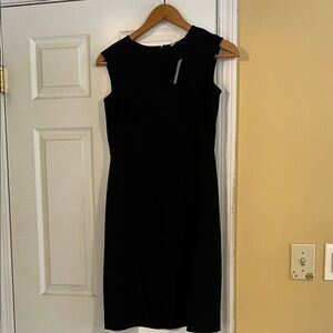 LOFT Black One Shoulder Dress- new